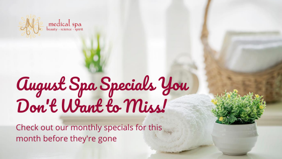 august spa specials